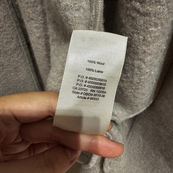 Aritzia Wilfred Dujardin Coat Shacket 100% Wool s - Picture 5 of 6